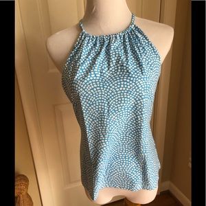 Blue and white J McLaughlin halter